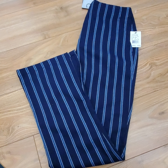 Future Me Stone Row Volcom Striped Blue Pants - Picture 5 of 7